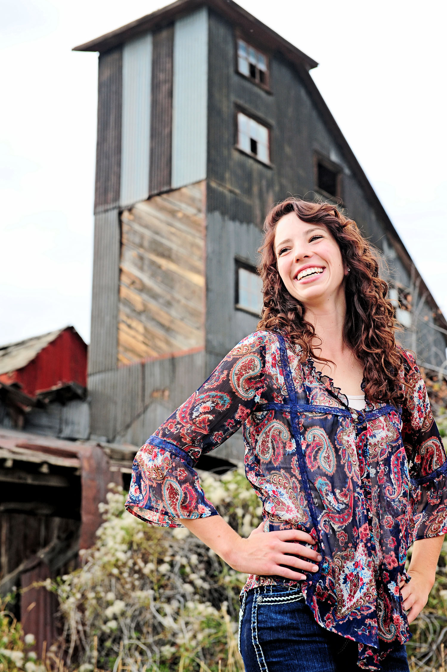 Senior portrait by Eliza Wiley