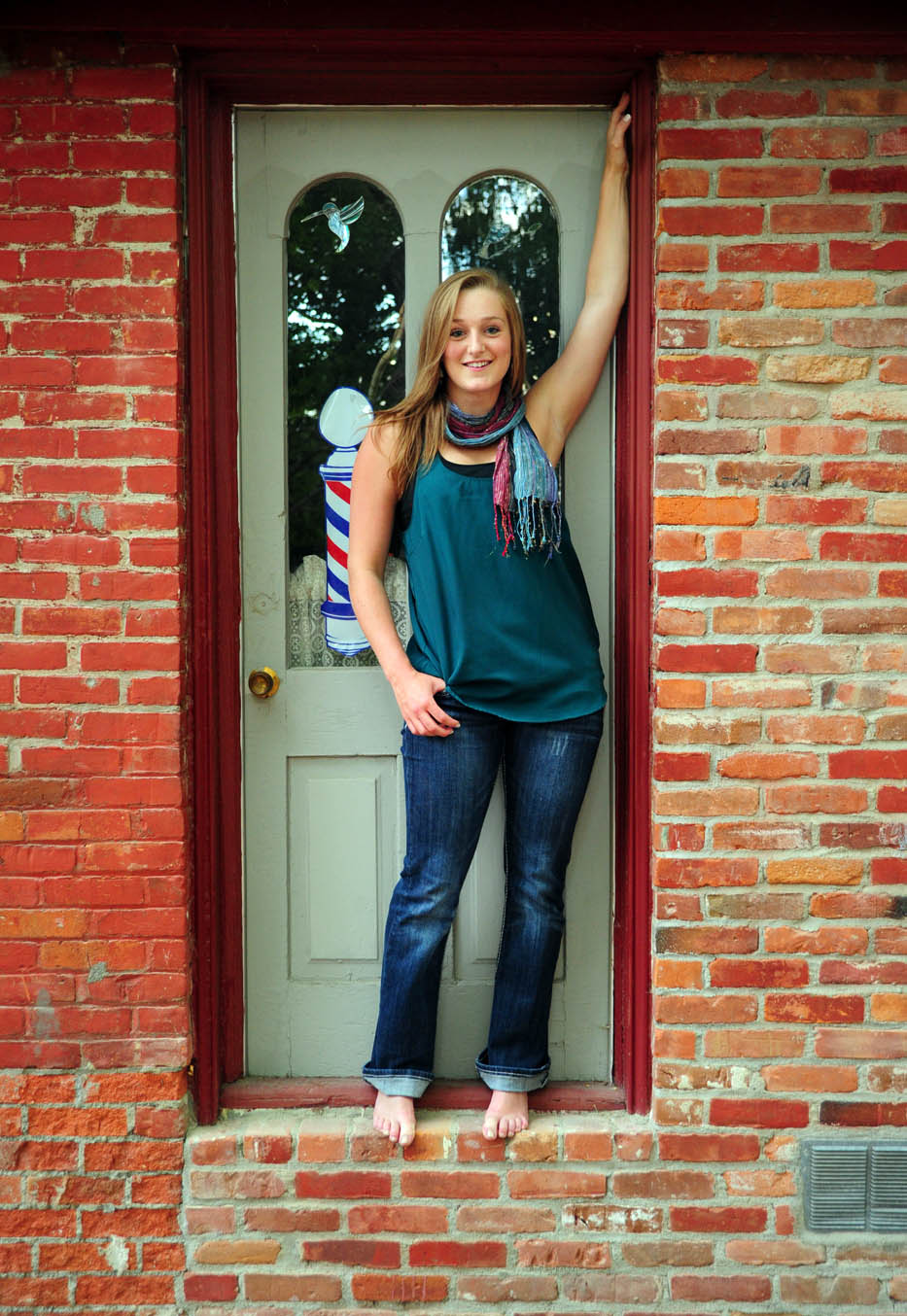 Senior portrait by Eliza Wiley