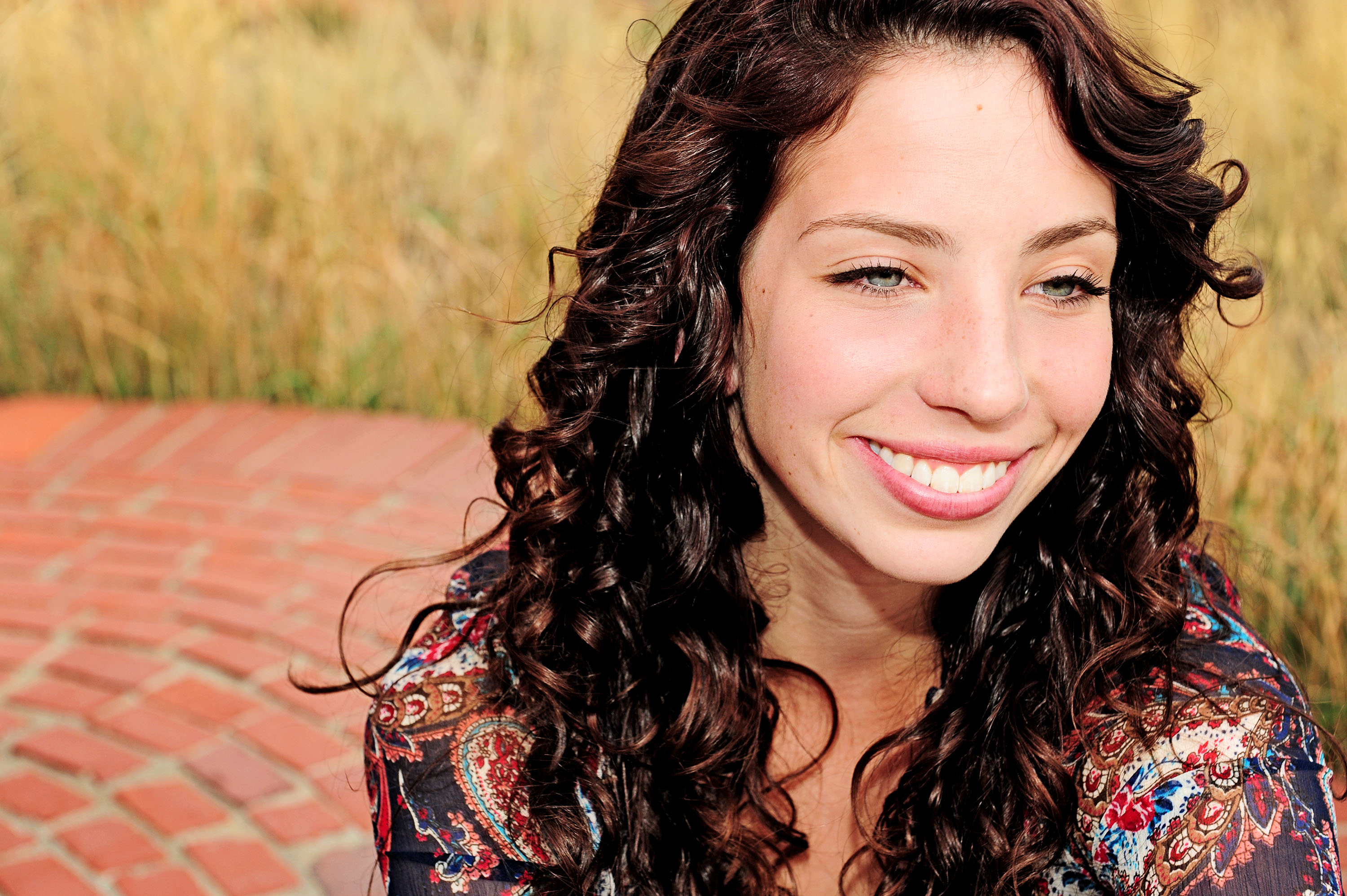 Senior portrait by Eliza Wiley