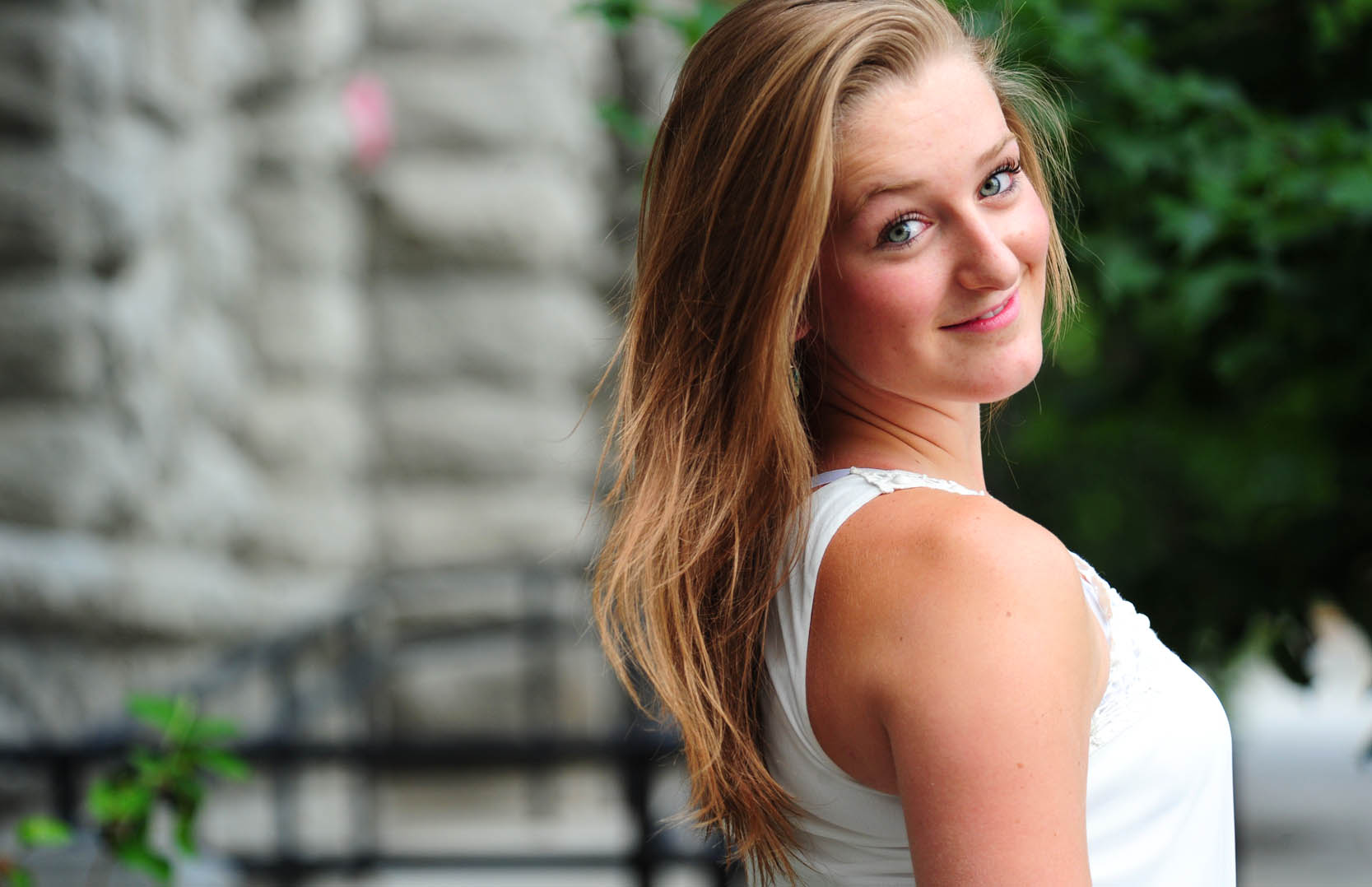 Senior portrait by Eliza Wiley