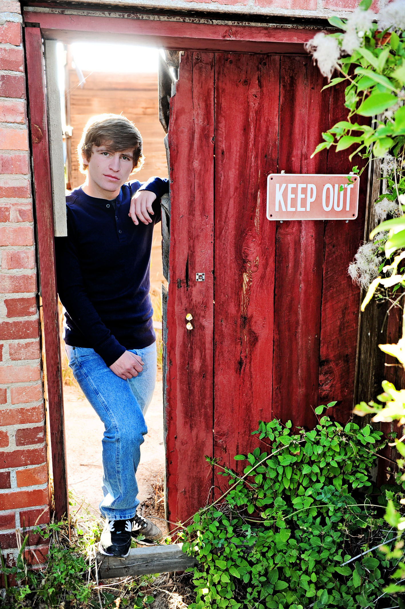 Senior portrait by Eliza Wiley