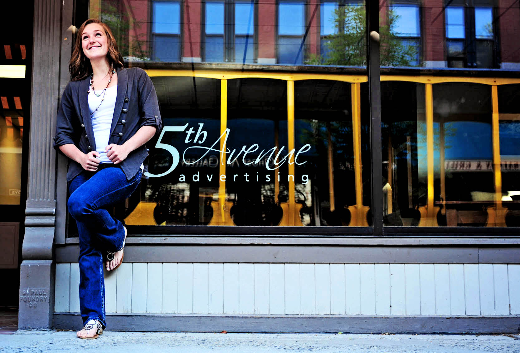 Senior portrait by Eliza Wiley