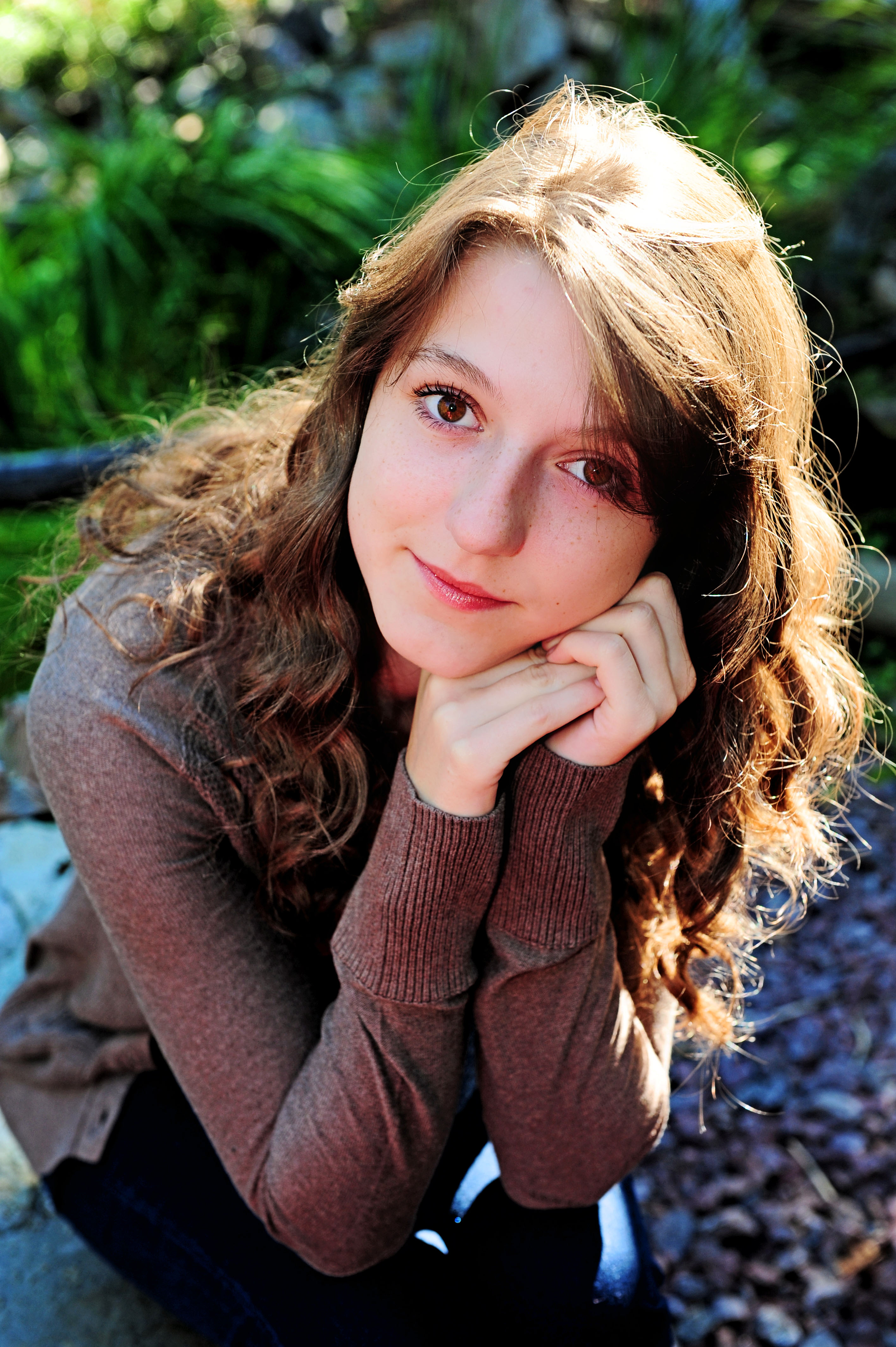 Senior portrait by Eliza Wiley