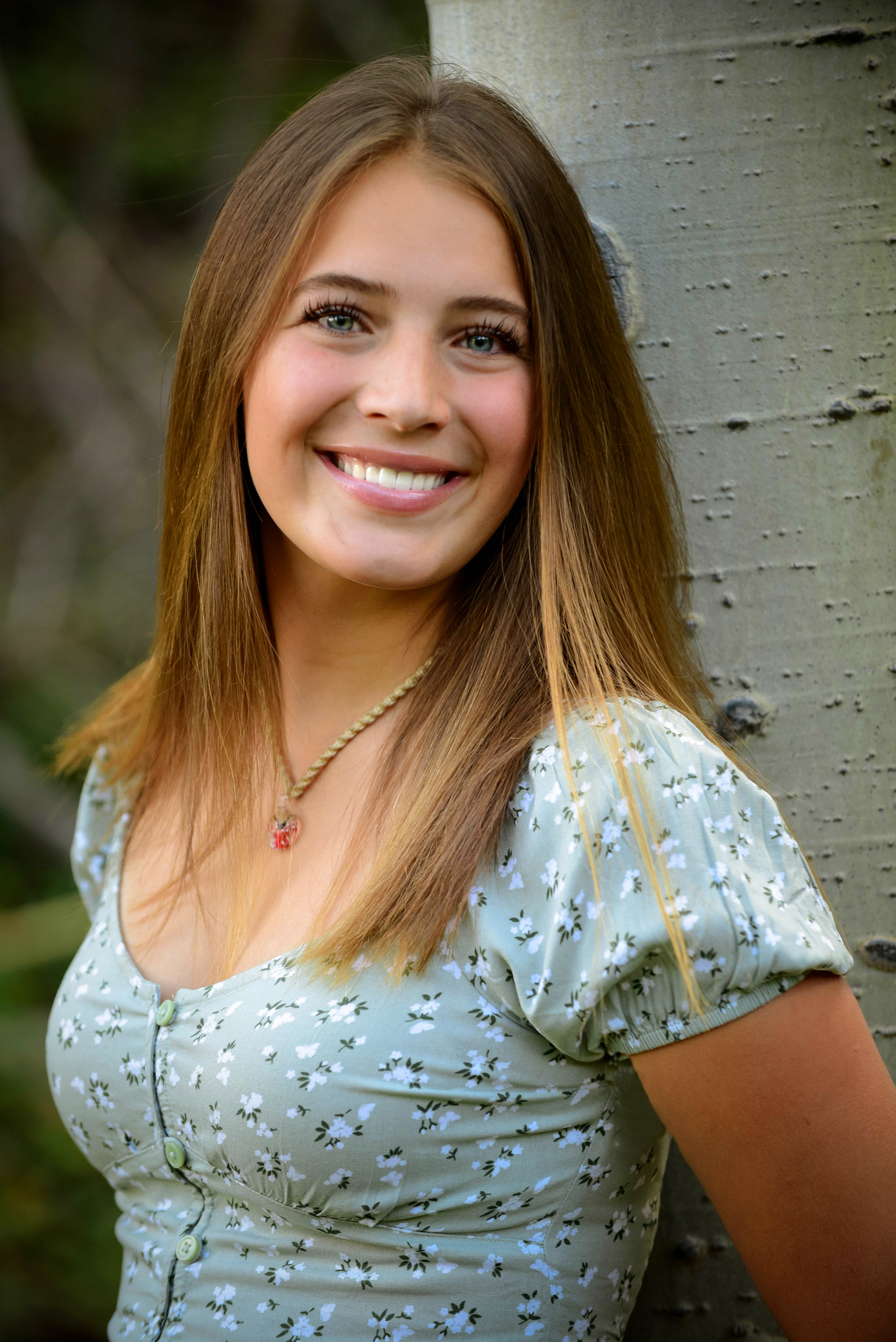 Senior portrait by Eliza Wiley