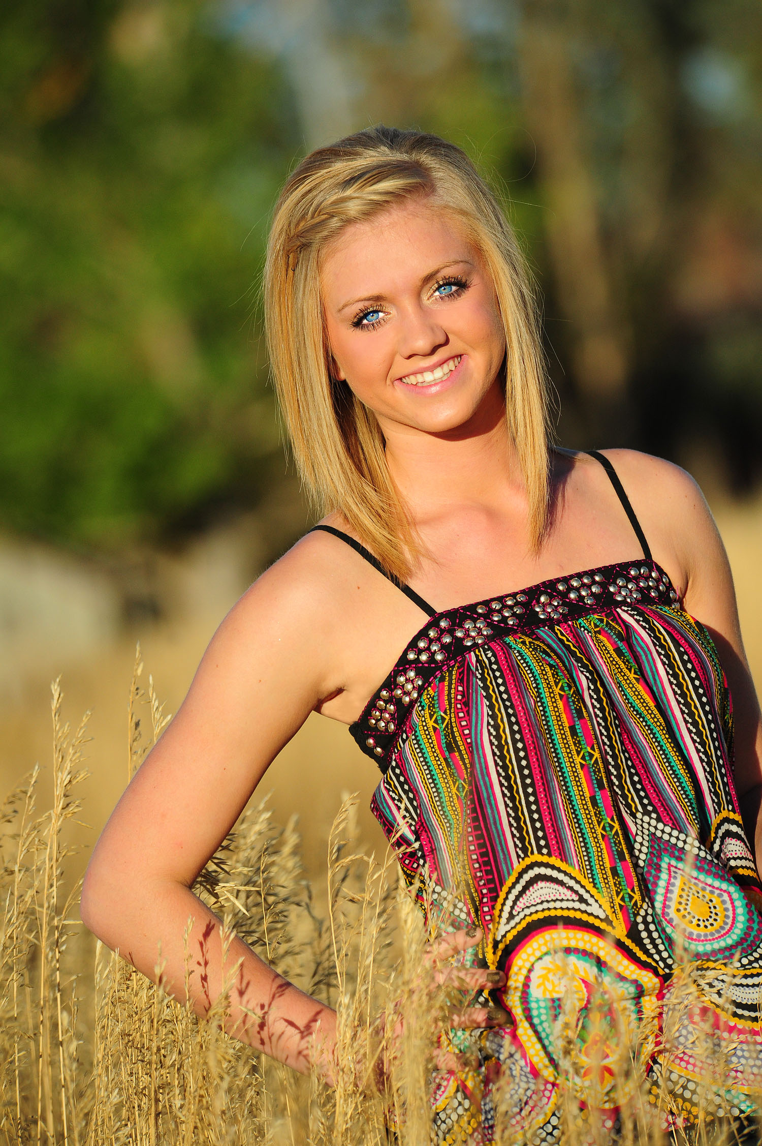 Senior portrait by Eliza Wiley