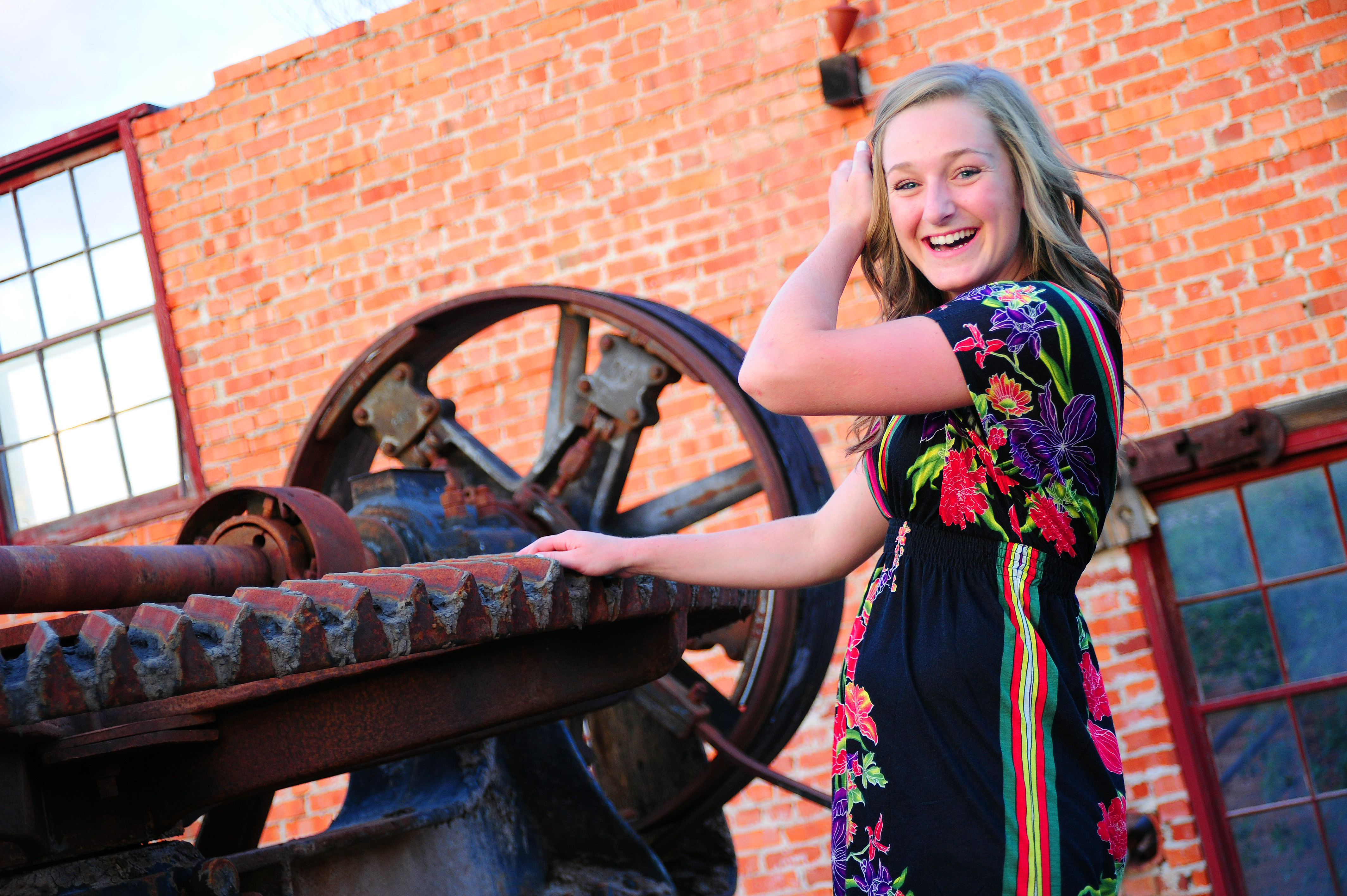 Senior portrait by Eliza Wiley