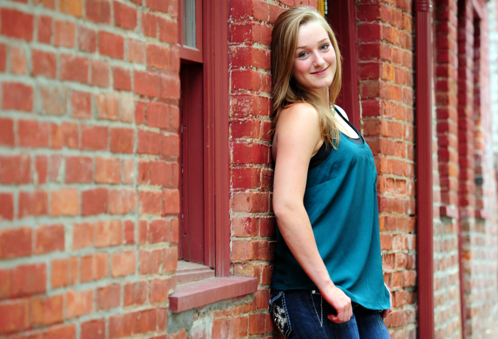 Senior portrait by Eliza Wiley