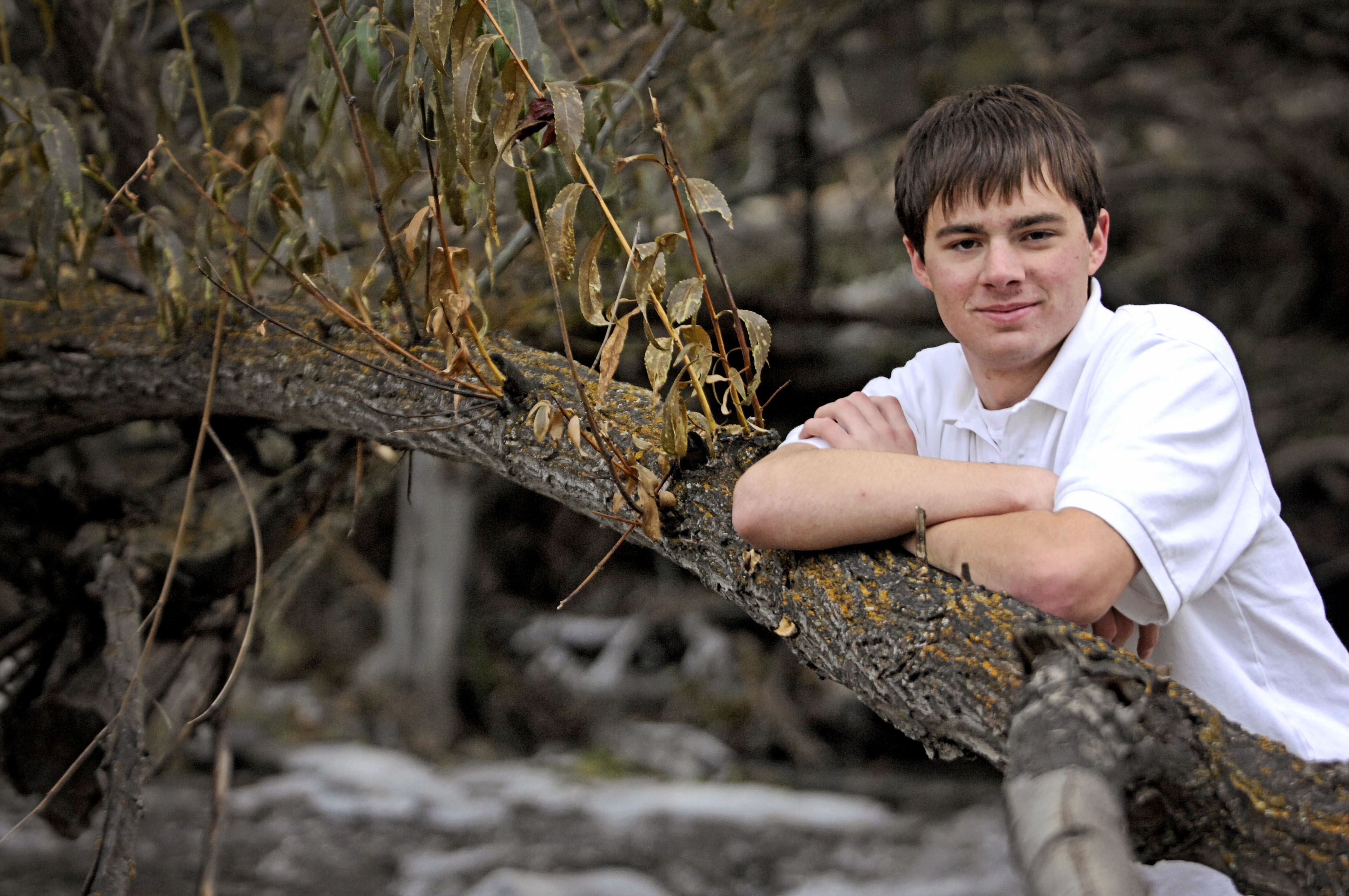 Senior portrait by Eliza Wiley